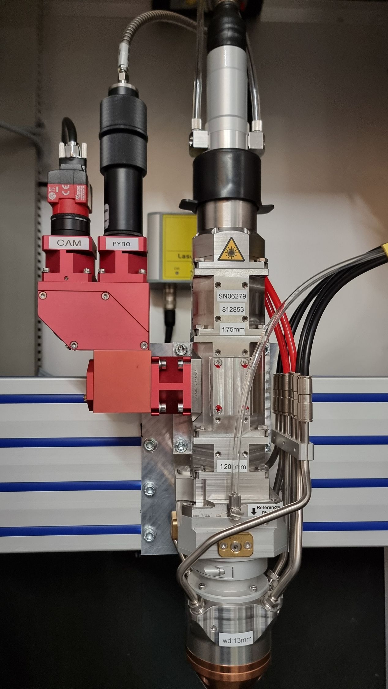 Laseroptik von Laserline mit thermischer Prozesskontrolle von Dr. Mergenthaler