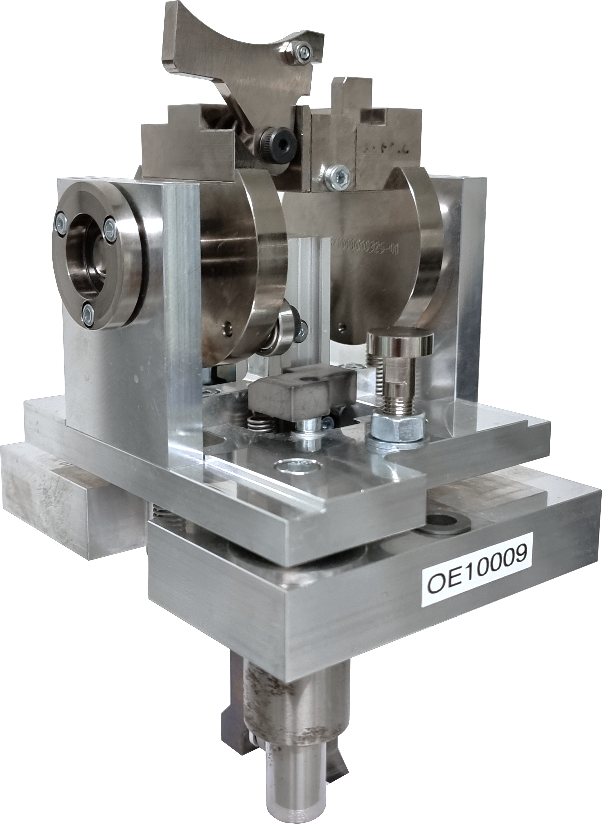 Präzisions-Produktaufnahme mit Schwenkfunktion und Verriegelung Produktaufnahme für Montageautomat mit Rundtisch