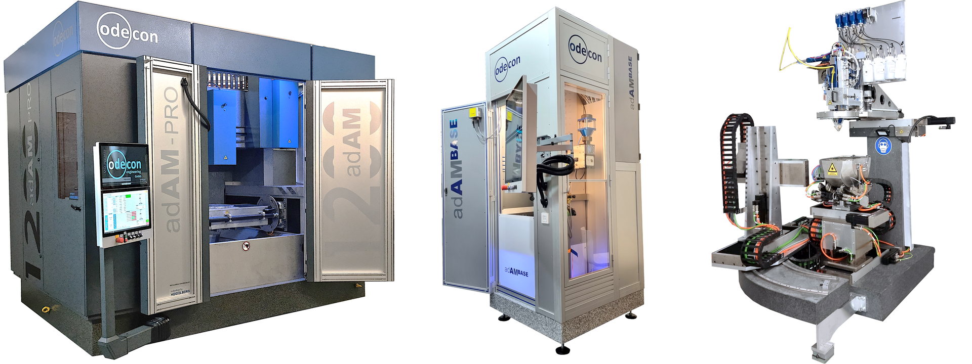 adAM-3D-Drucker 3D-Drucker für Metalle und Kunststoffe als multifunktionale Werkzeugmaschinen-Plattformen