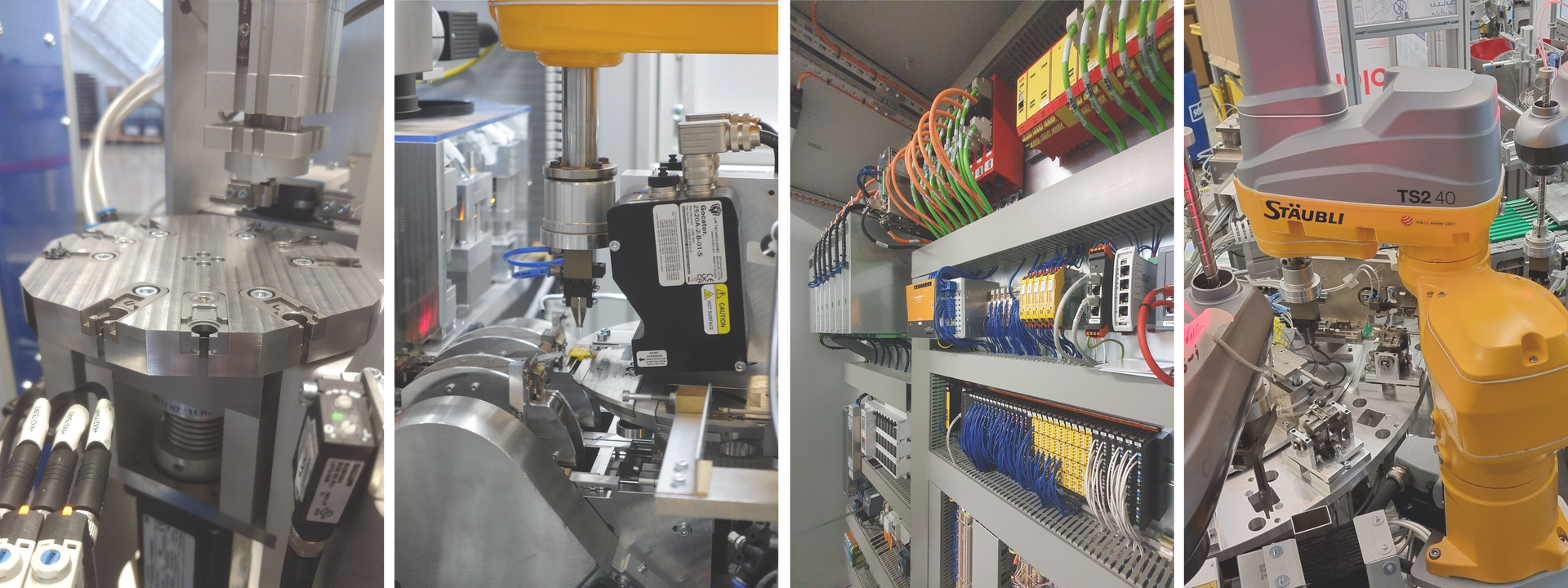 Sondermaschinenbau und Automatijsierungstechnik Maschinenbau, Automatisierungstechnik, Robotik, Messtechnik für Montageautomaten und Fertigungssysteme