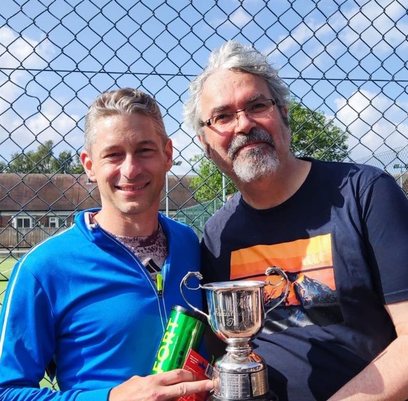 Tony and Stefan, NBLTC doubles champs 2023