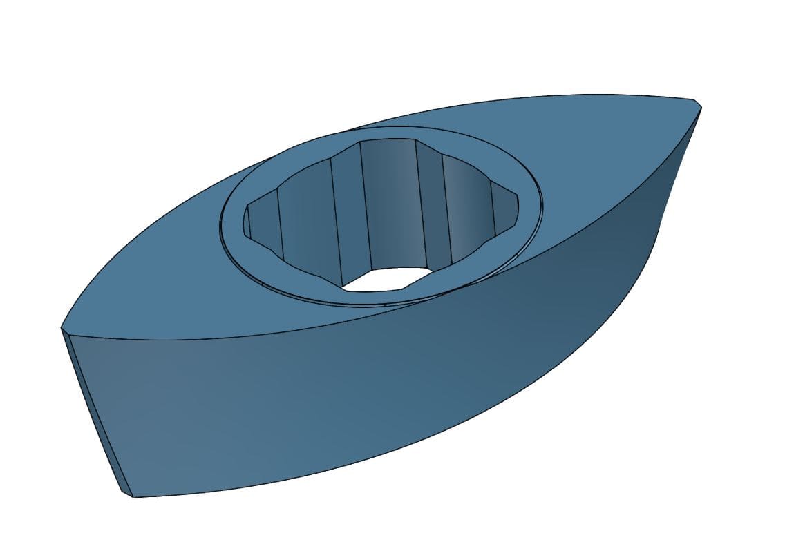 Flächenrückführung Kneter Bauteil Flächenrückführung Kneter Bauteil