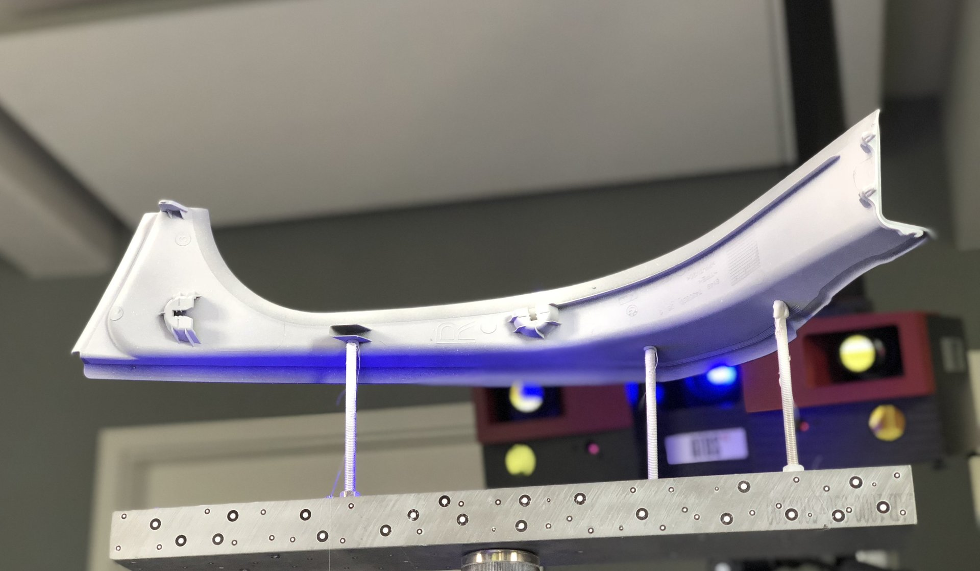 3d vermessung Kunststoffbauteil 3d vermessung Kunststoffbauteil