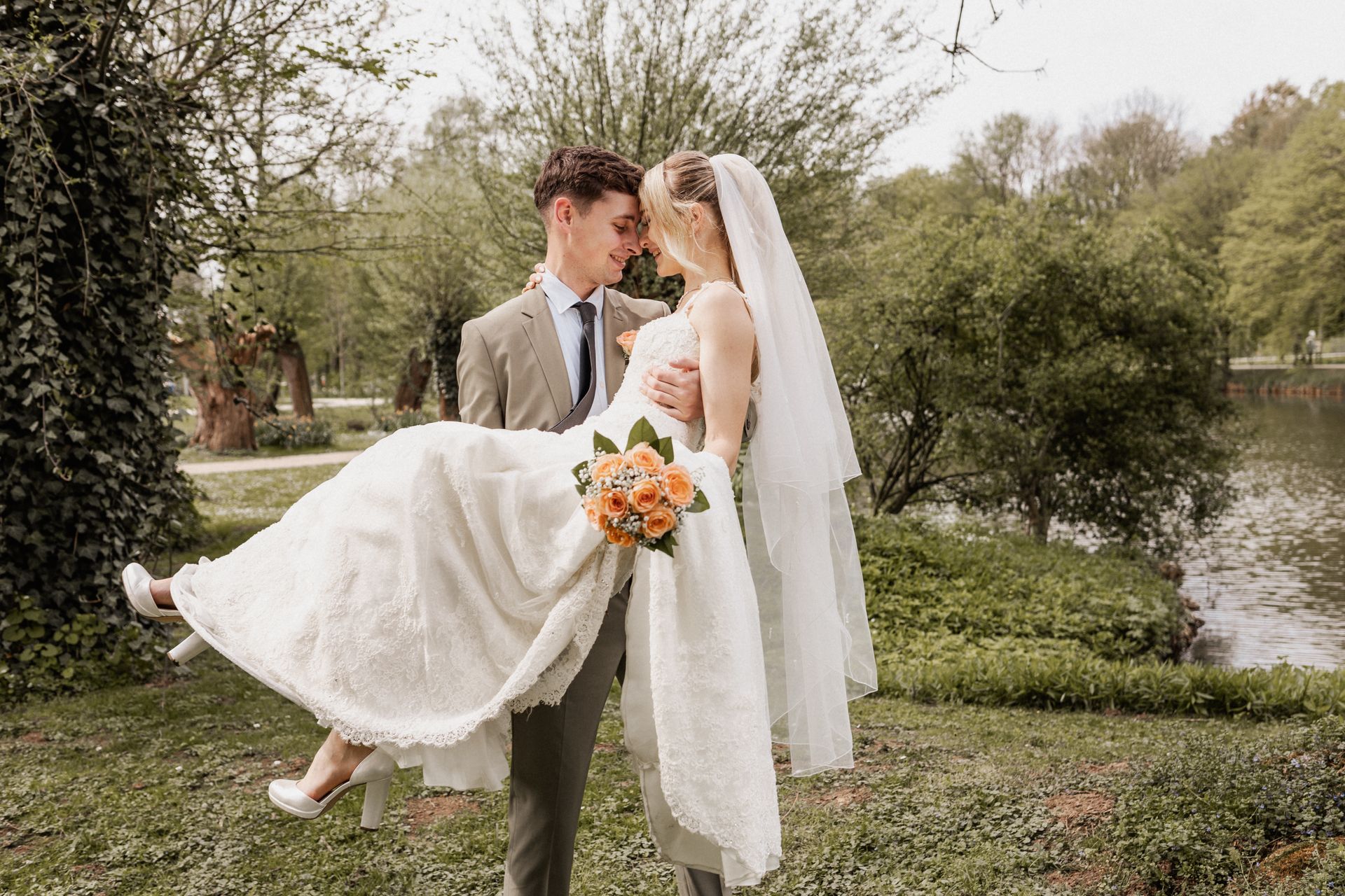 Braut wird gehoben Bad Sassendorf