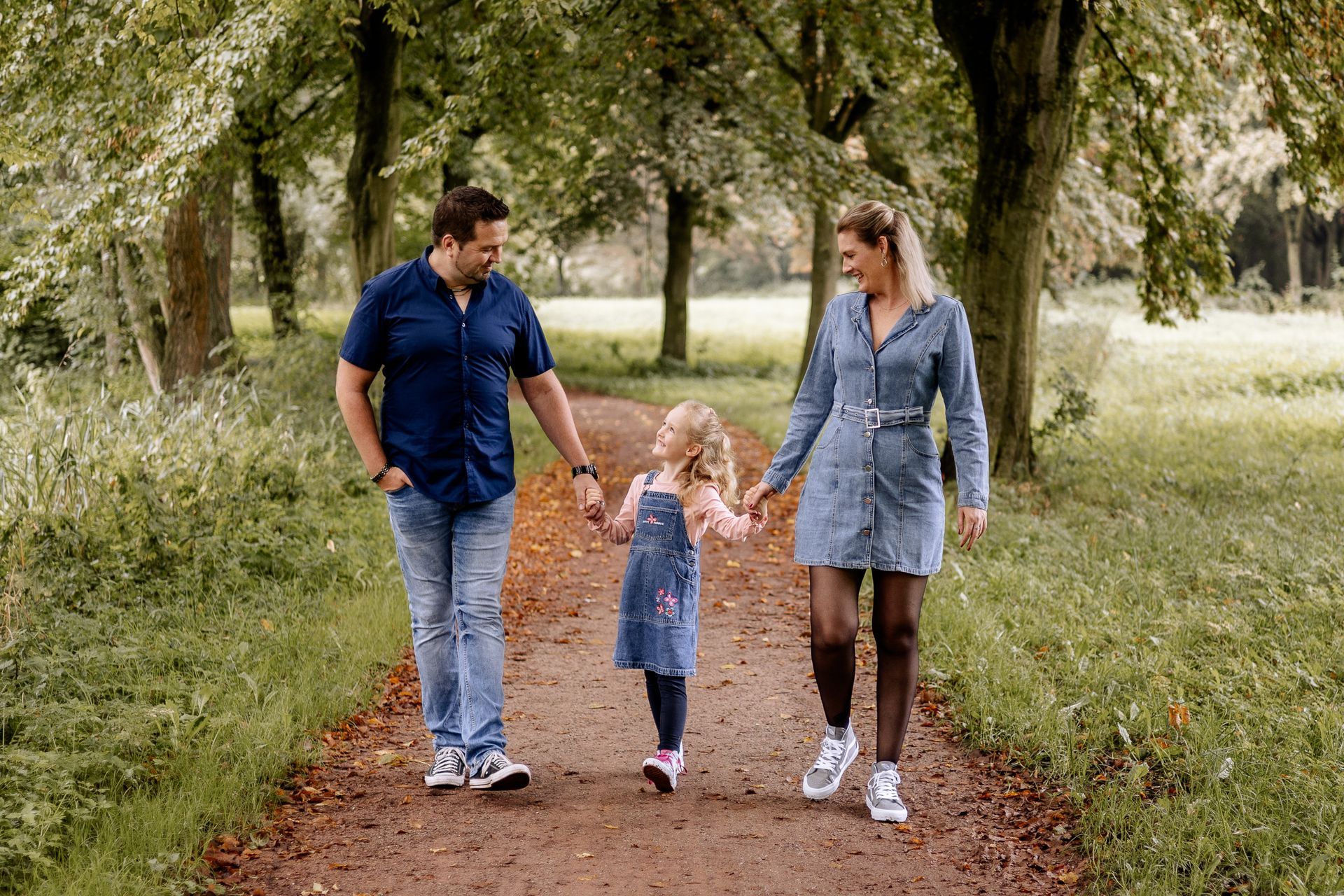 Familie in der Natur