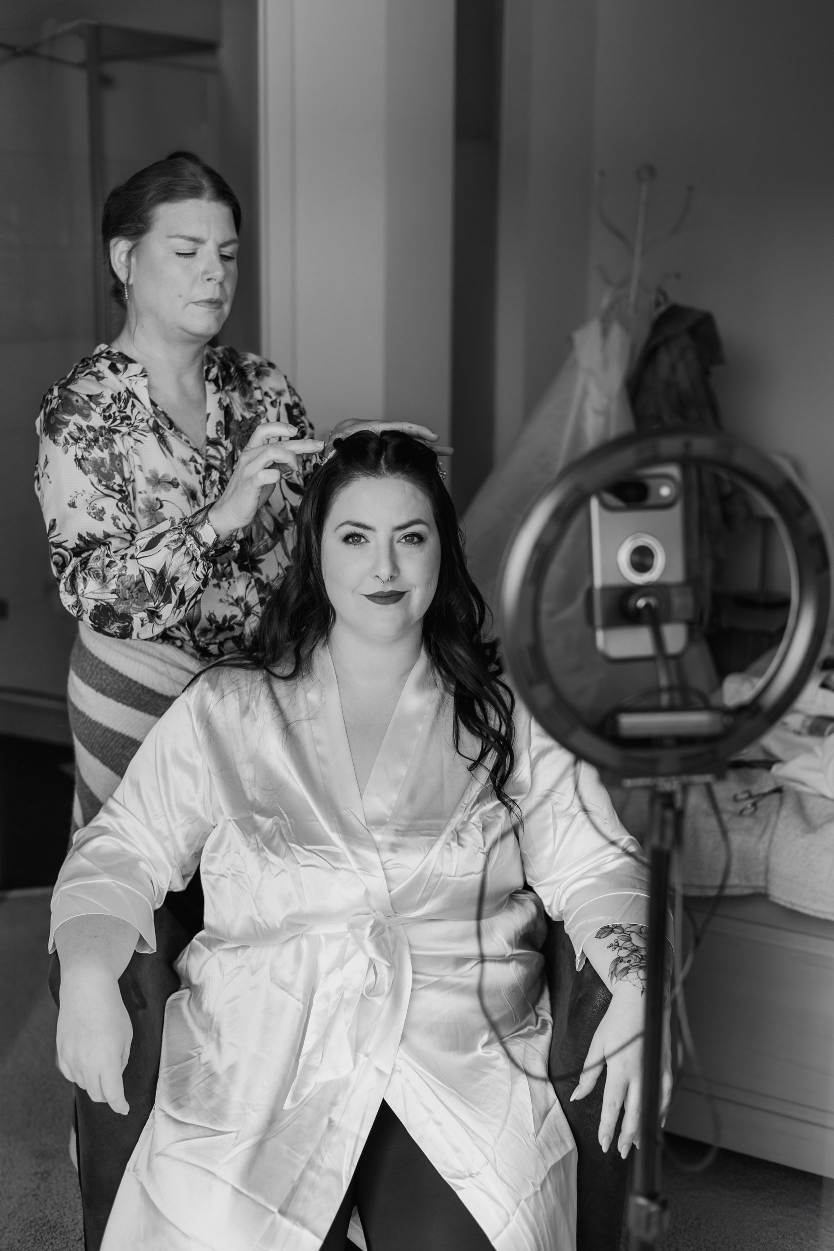Getting Ready Braut mit Stylisten Bielefeld
