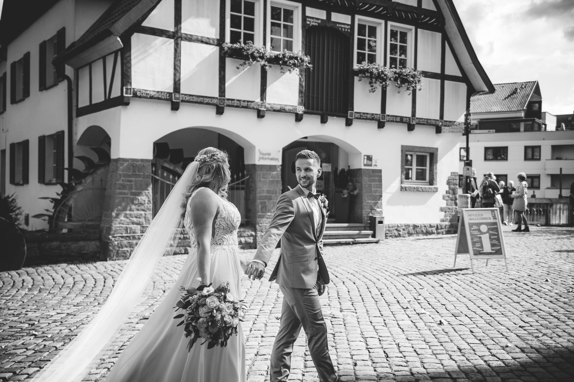 Brautpaar in der Altstadt Soest