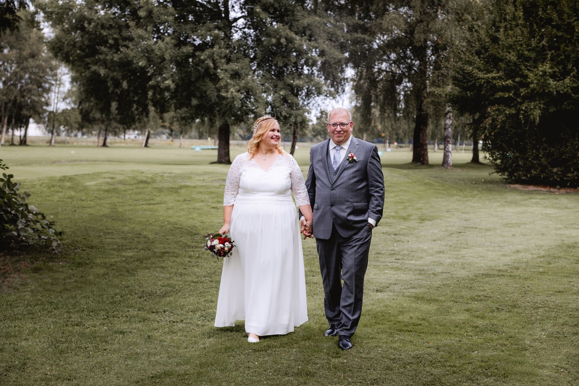 Brautpaar Golf Lippstadt Hochzeit