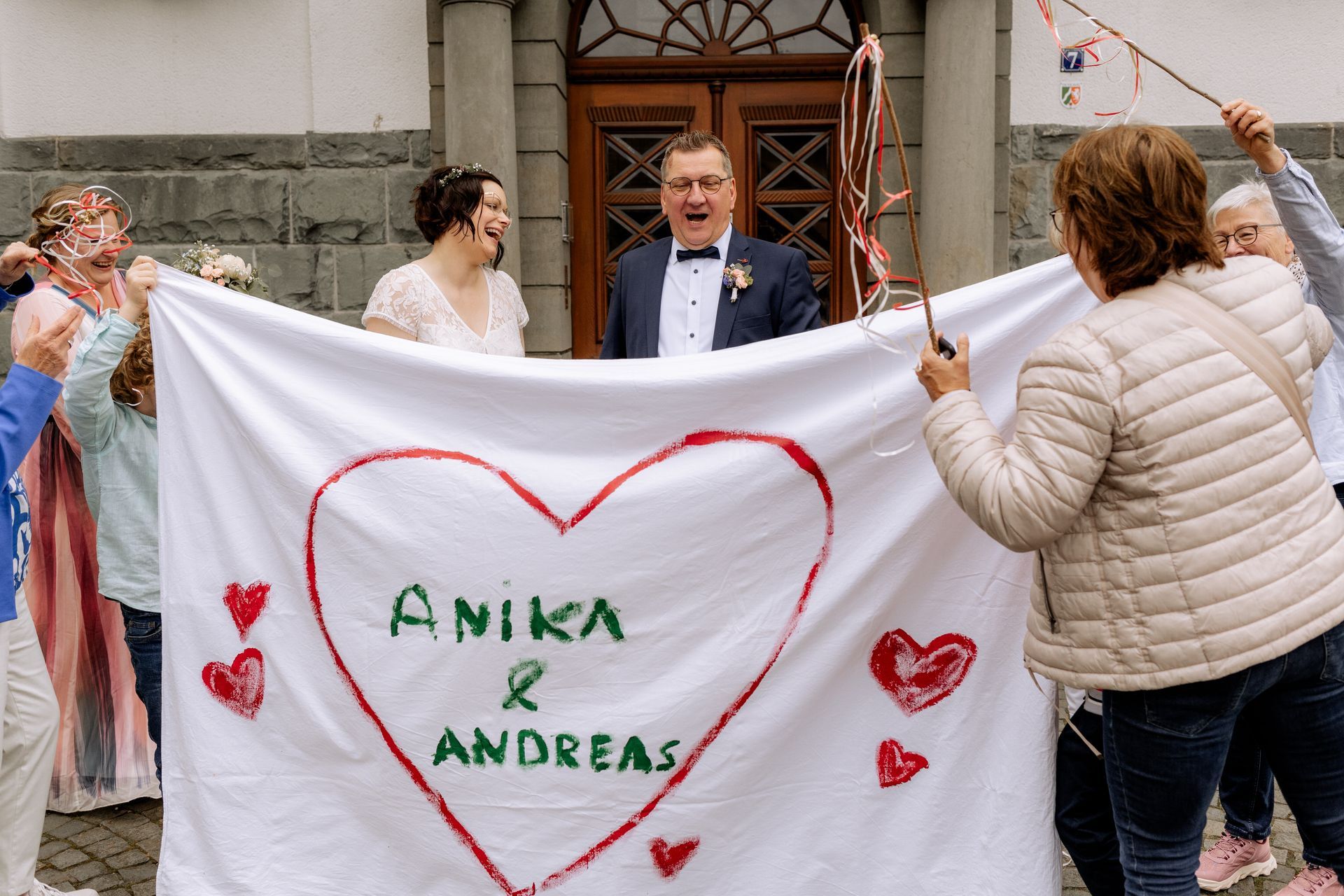 Bettlaken Hochzeit Lippetal Standesamt