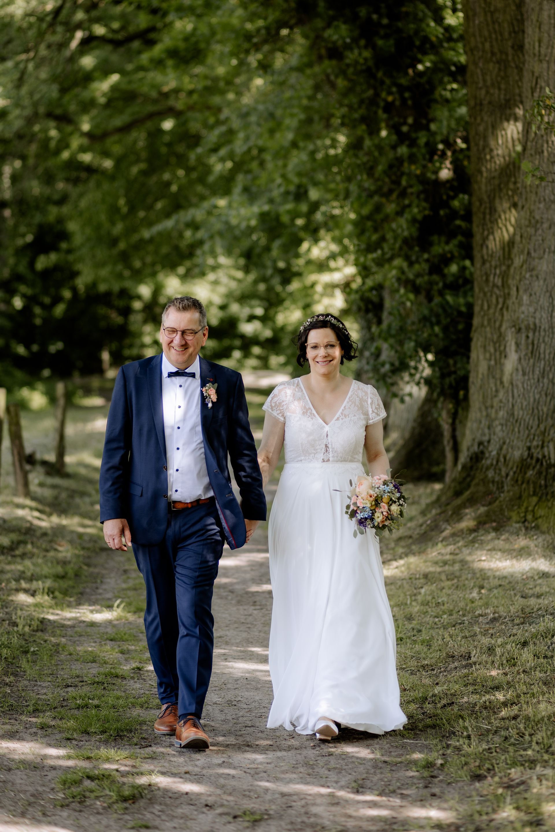 Brautpaar Hochzeit Park Hovestadt