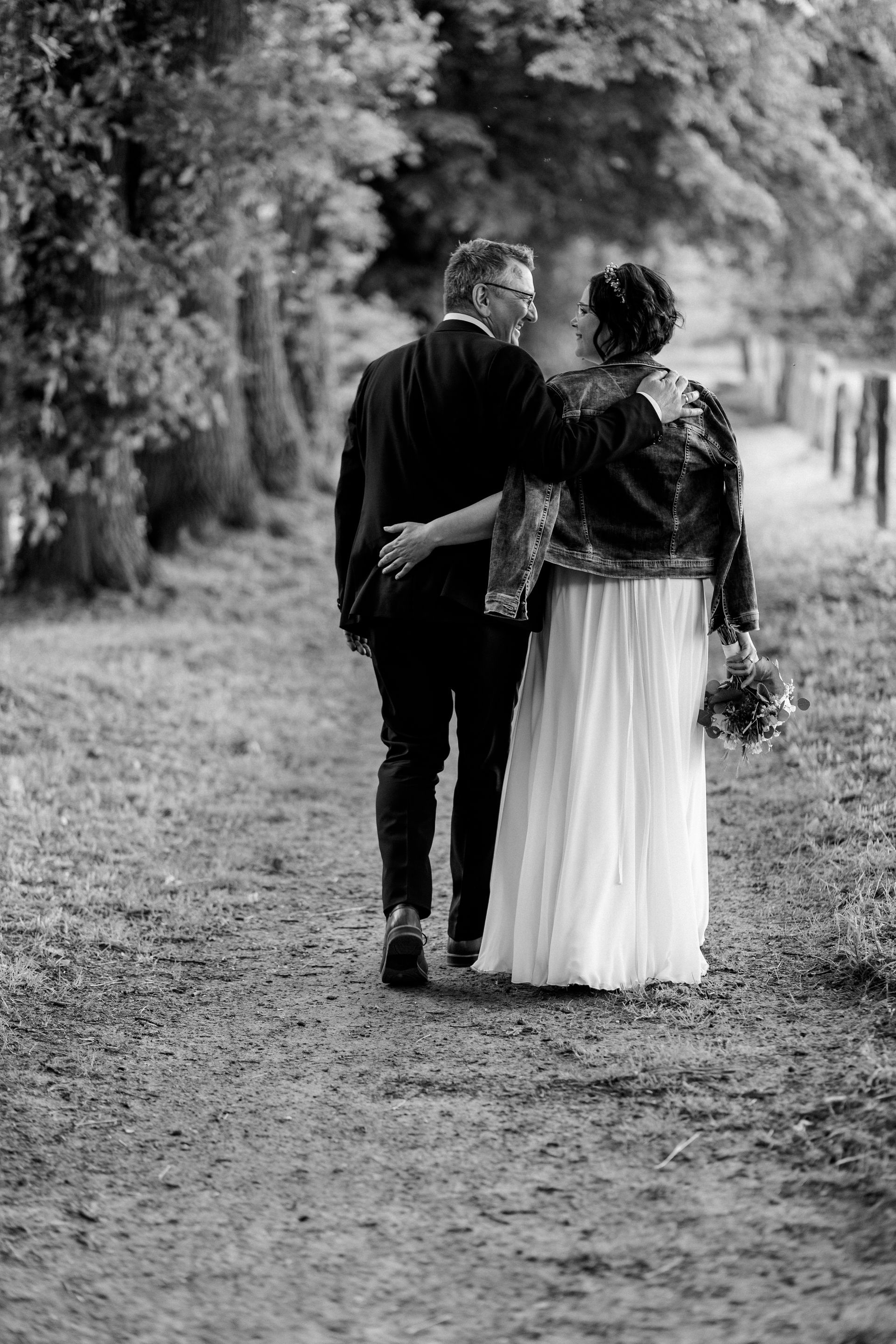 Brautpaar Weg Hochzeit Lippetal