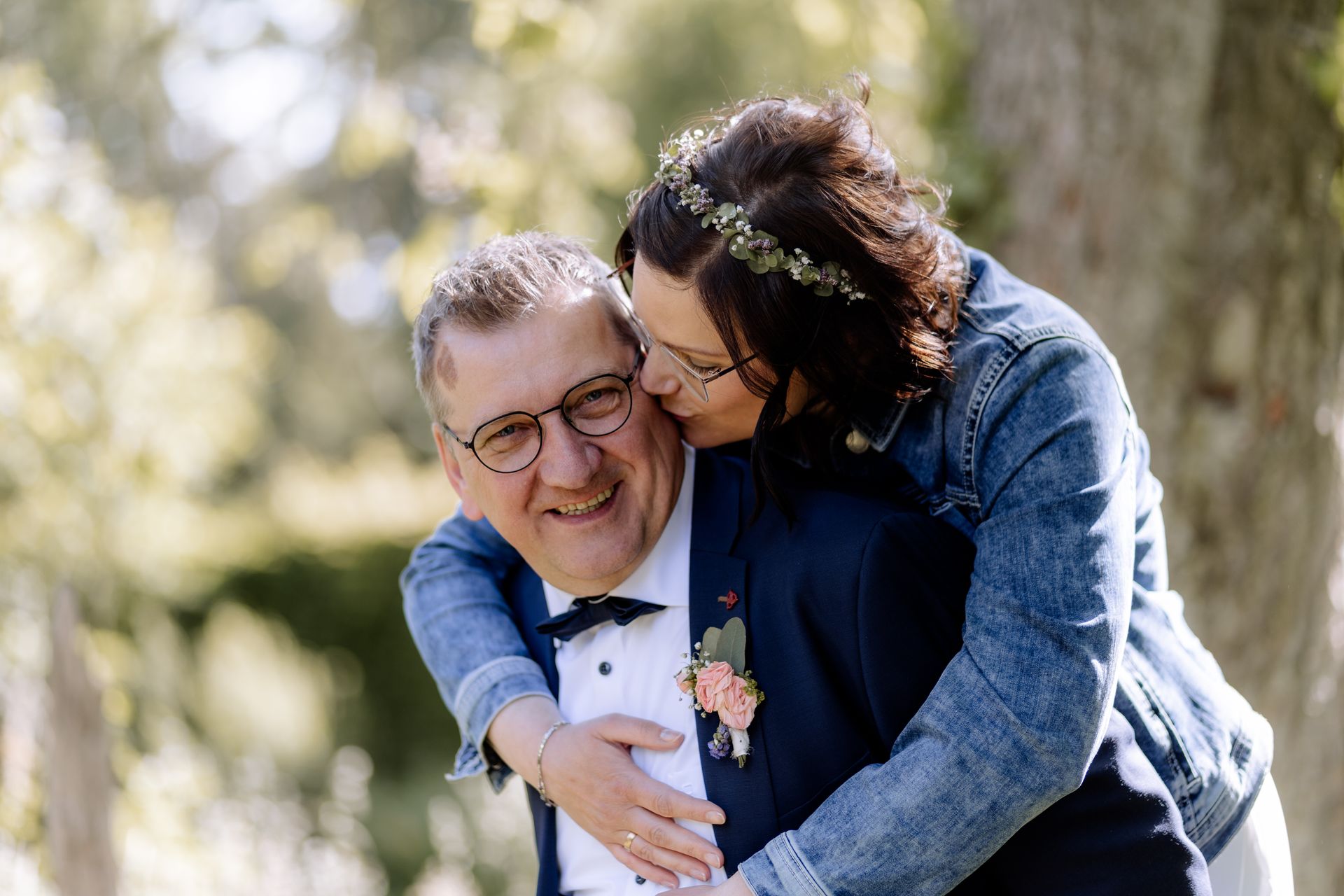 Braut Huckepack Hochzeit Lippetal