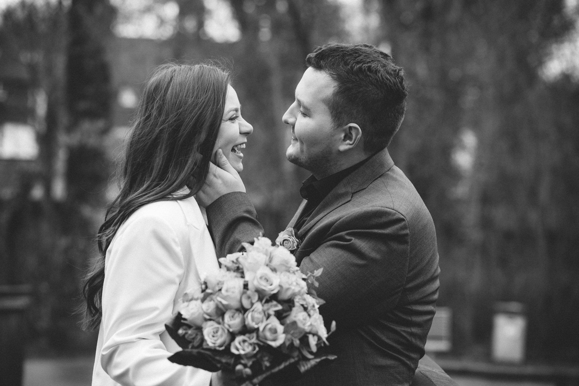 Brautpaar innig Kurpark Werl Frolleinalexfotografie