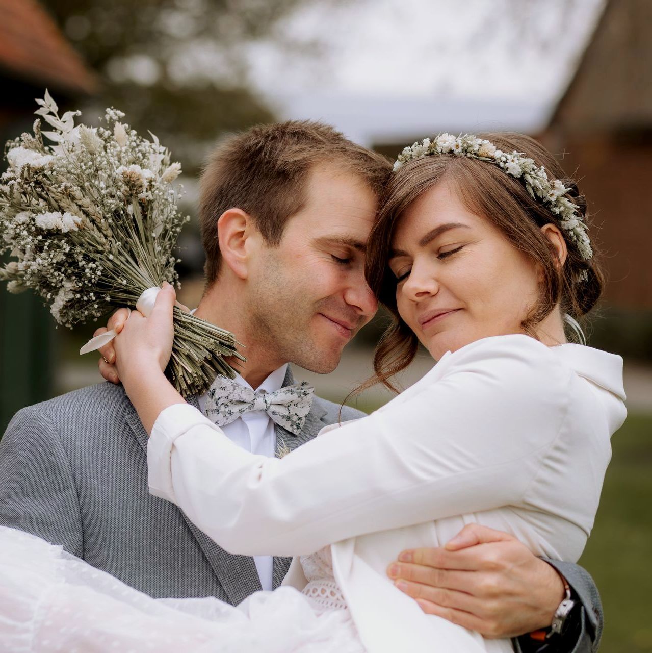 Innige Momente einer Hochzeit in Soest