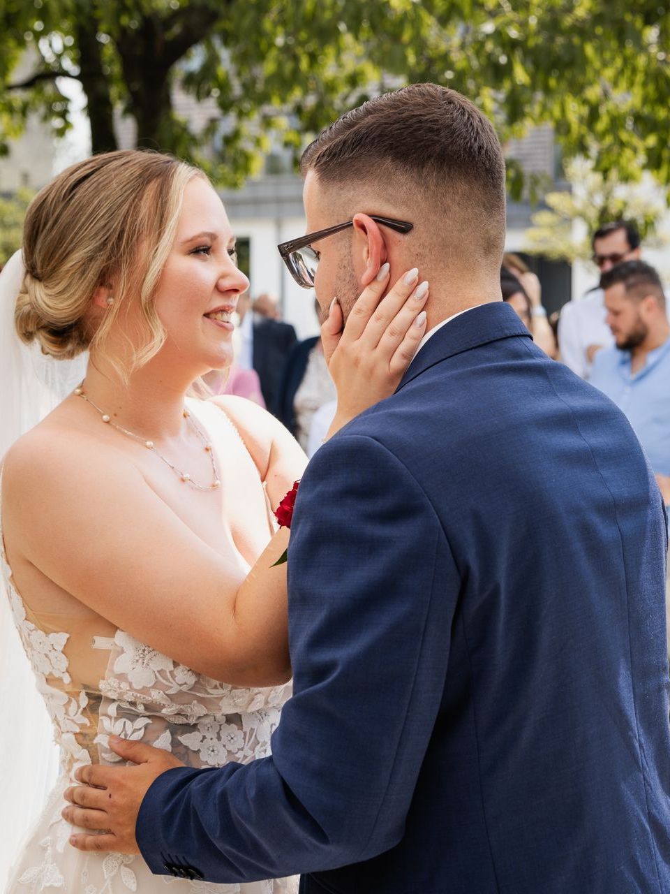Deutsch Griechische Hochzeit im Rittergut Stoermede Trauzeremonie