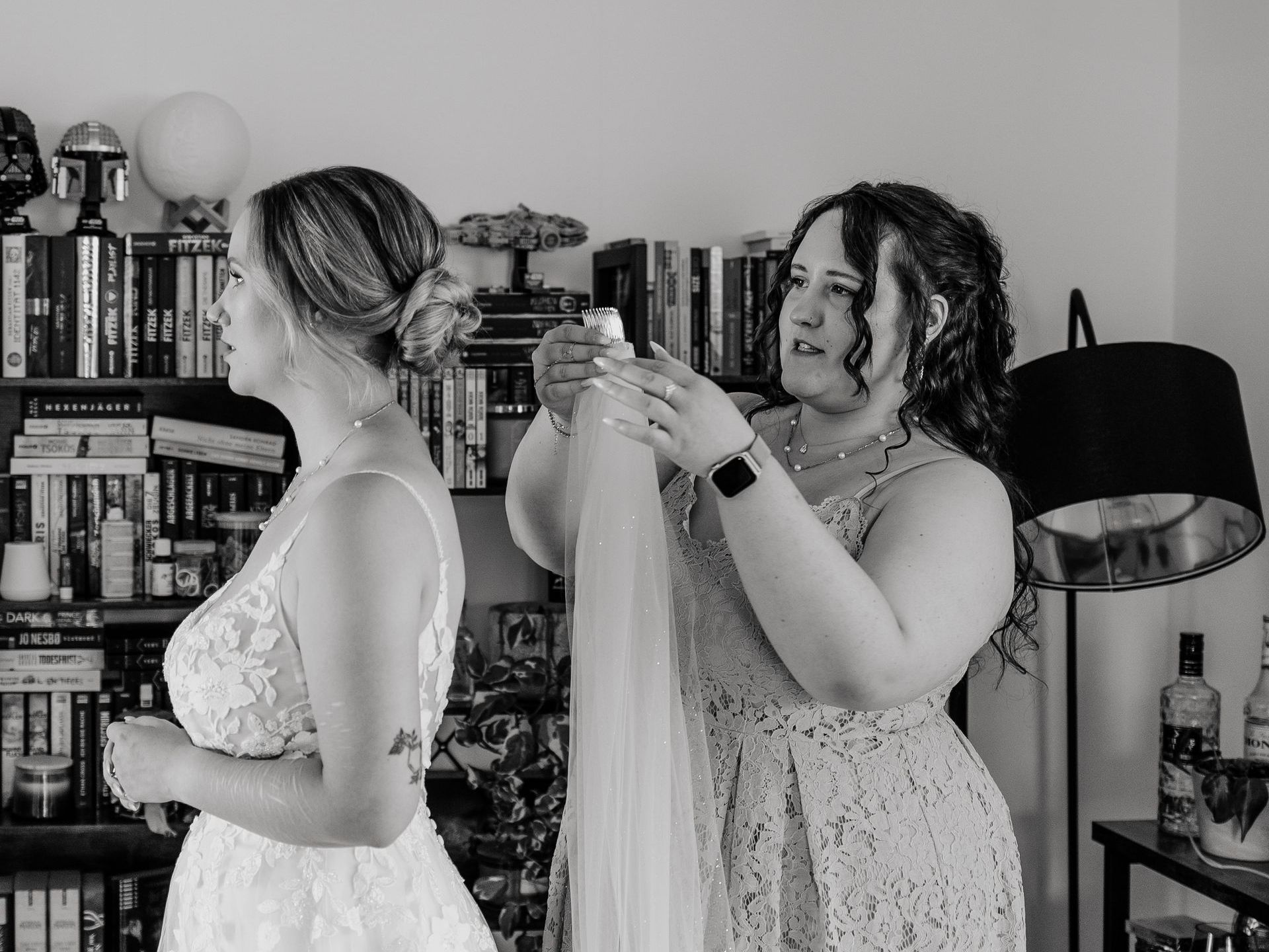 Getting Ready für die Hochzeit in Störmede