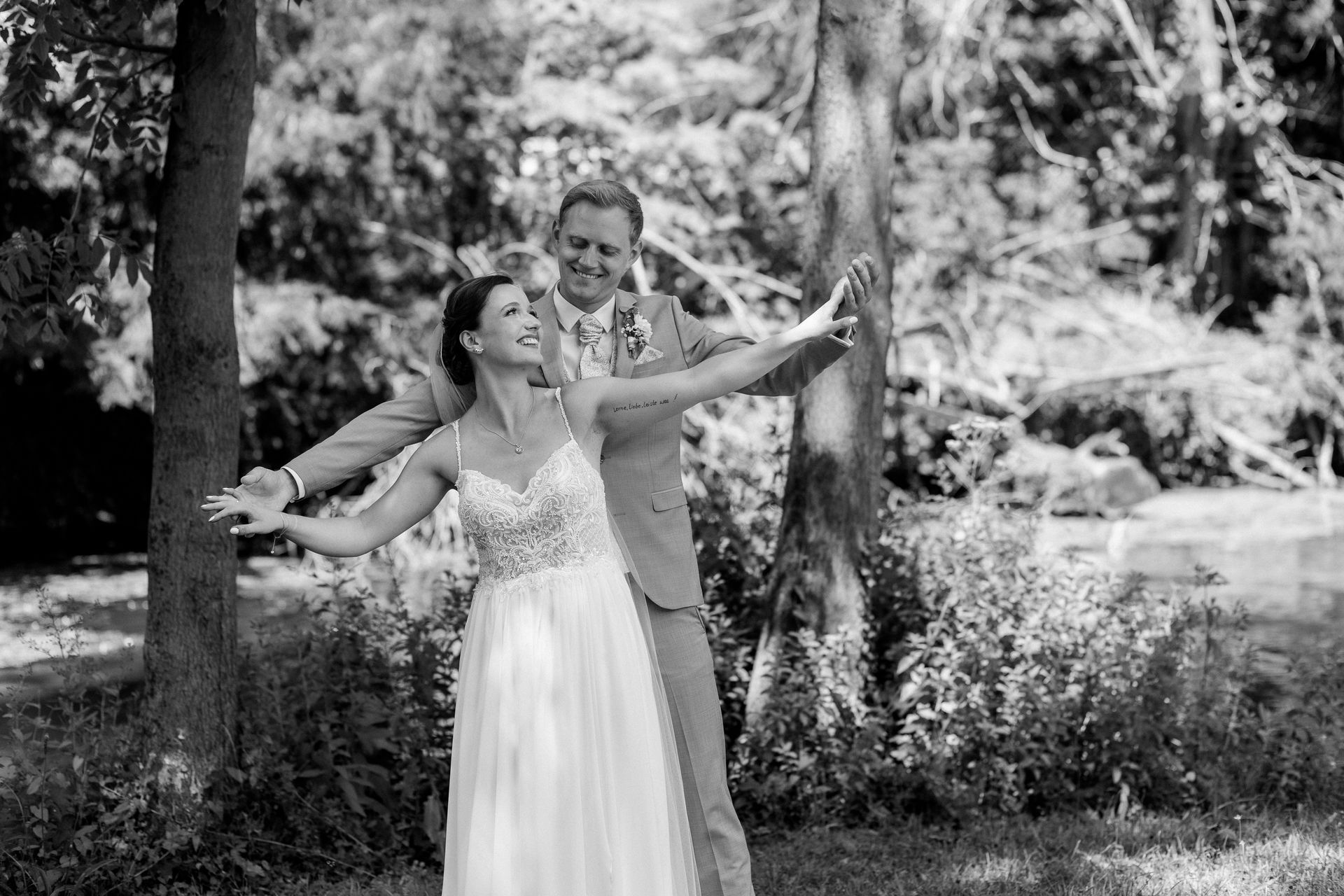 Brautpaar Grüner Winkel Lippstadt Hochzeitsfotos