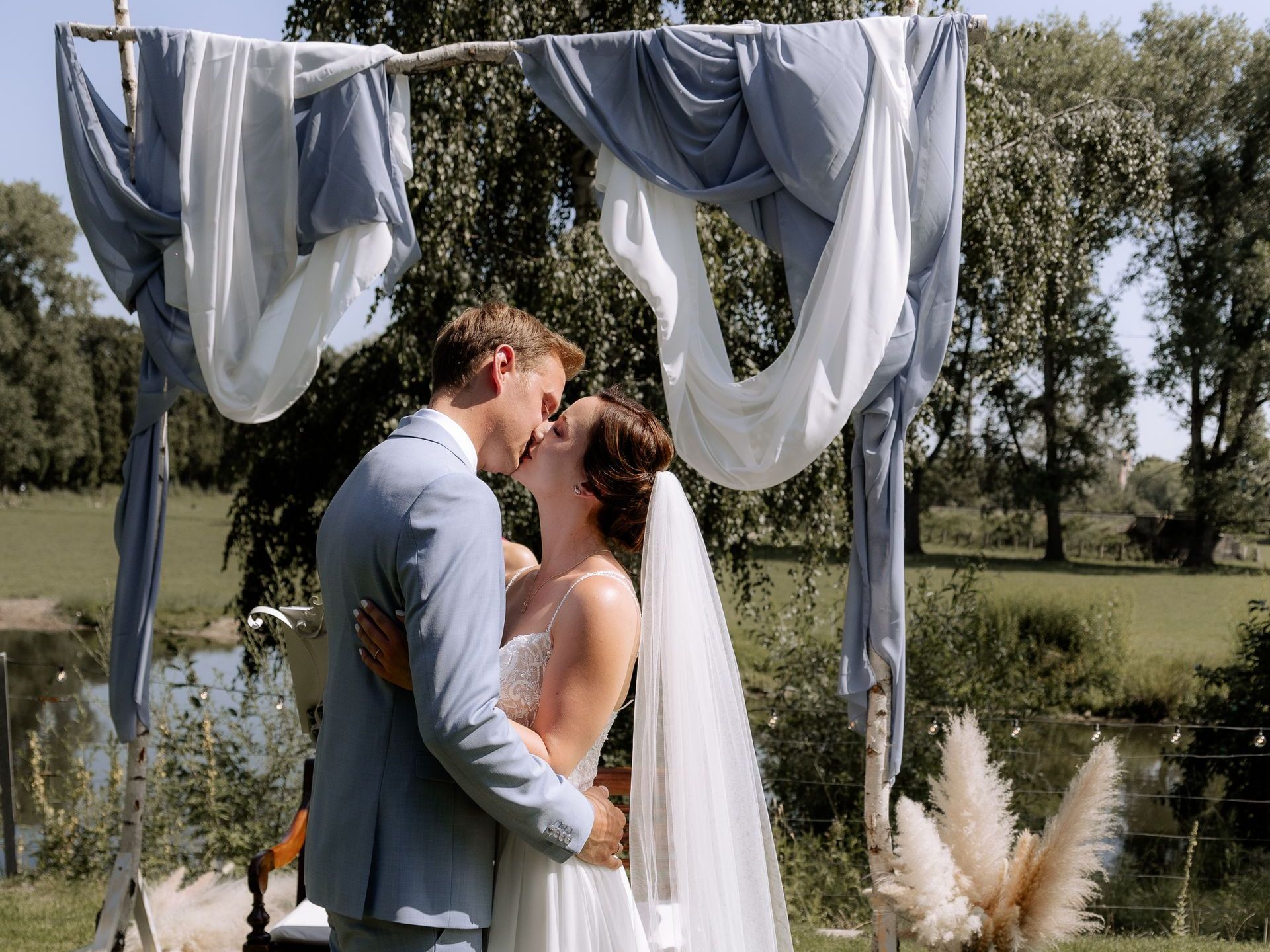 Brautkuss Freie Trauung Lippstadt am Hülshoff