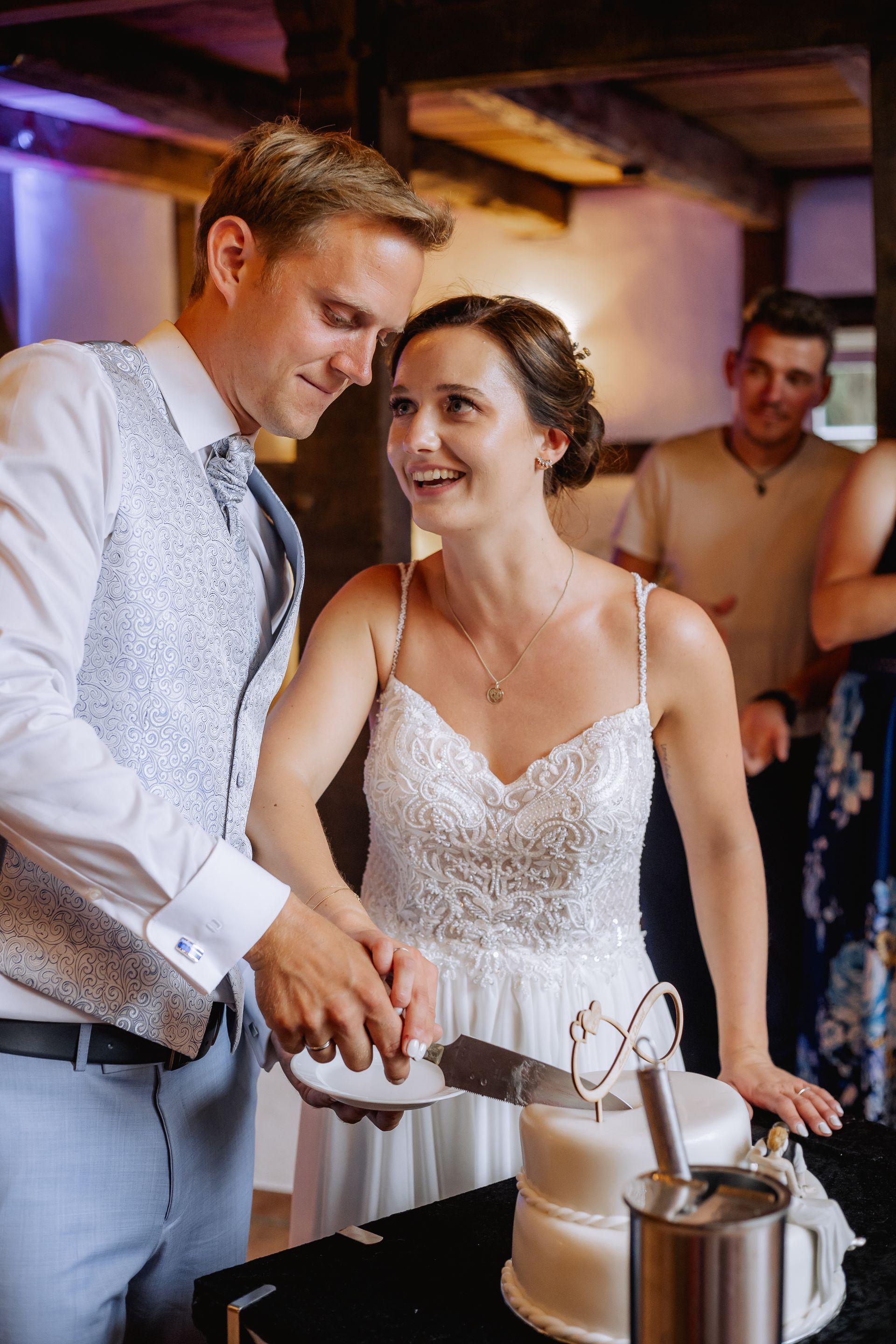 Tortenanschnitt Hochzeit Hülshoff Lippstadt