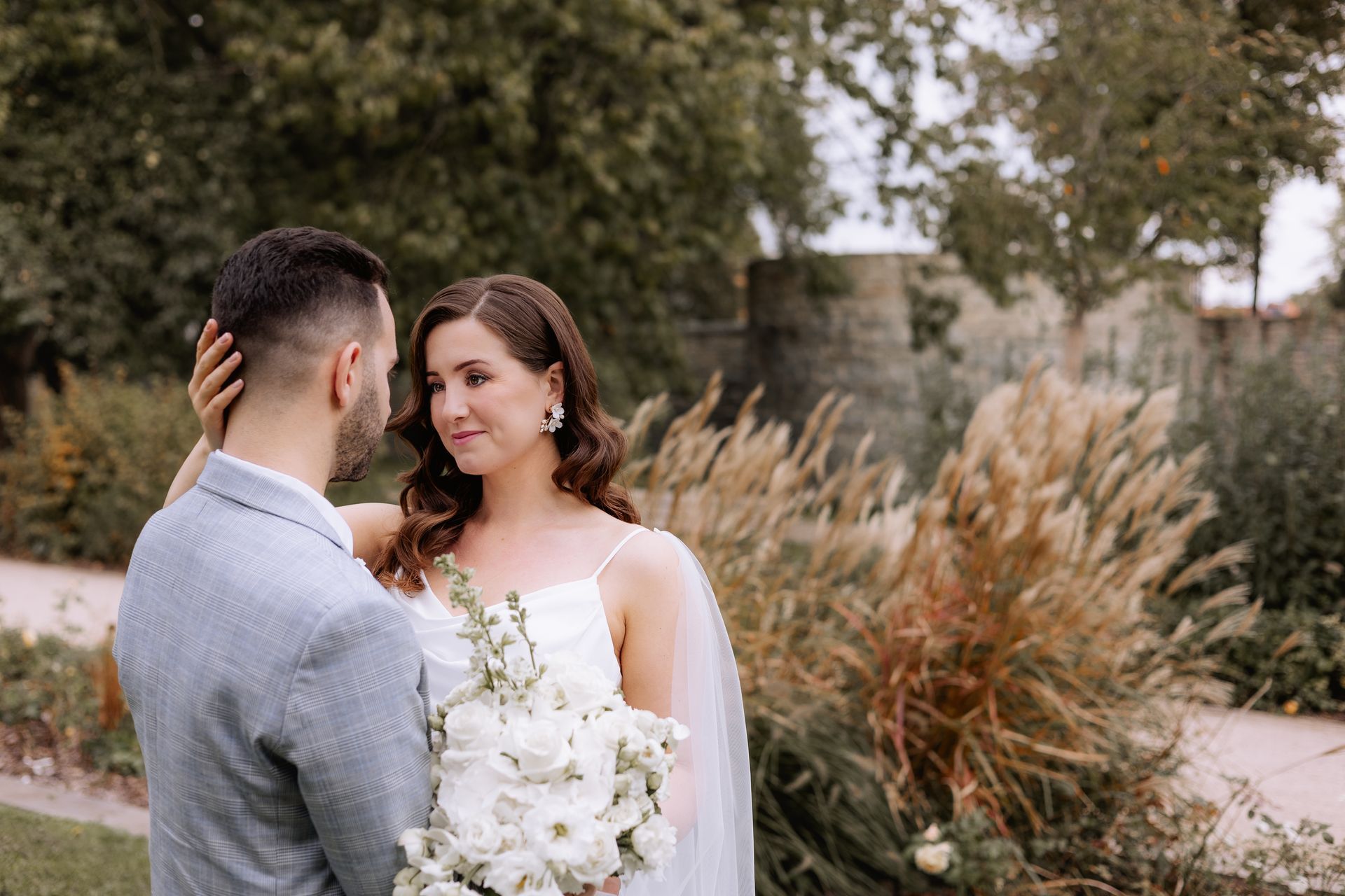 Unser Rosengarten eine tolle Kulisse für Hochzeitsfotos