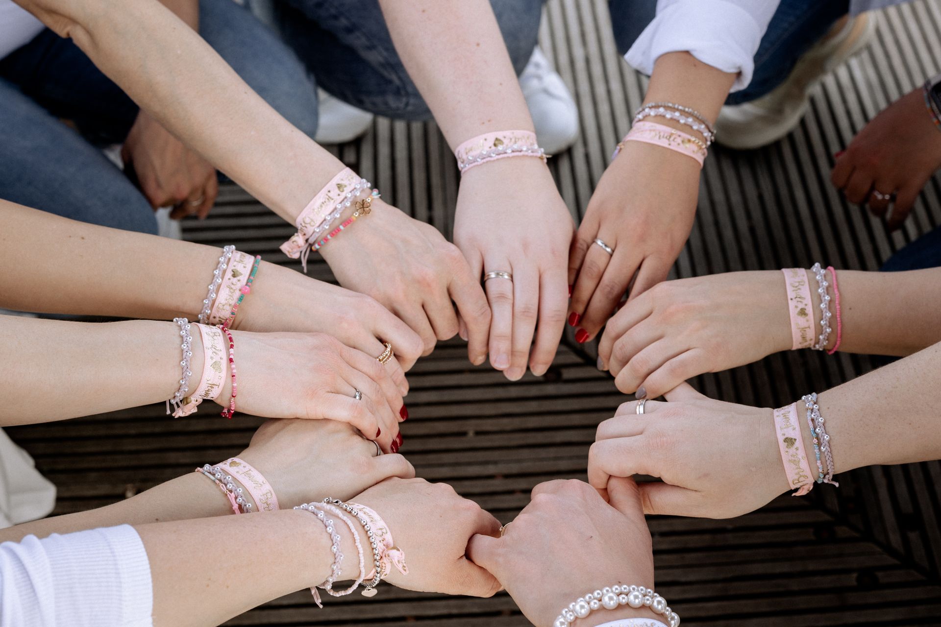 Gruppenfoto JGA Fotoshooting Soest