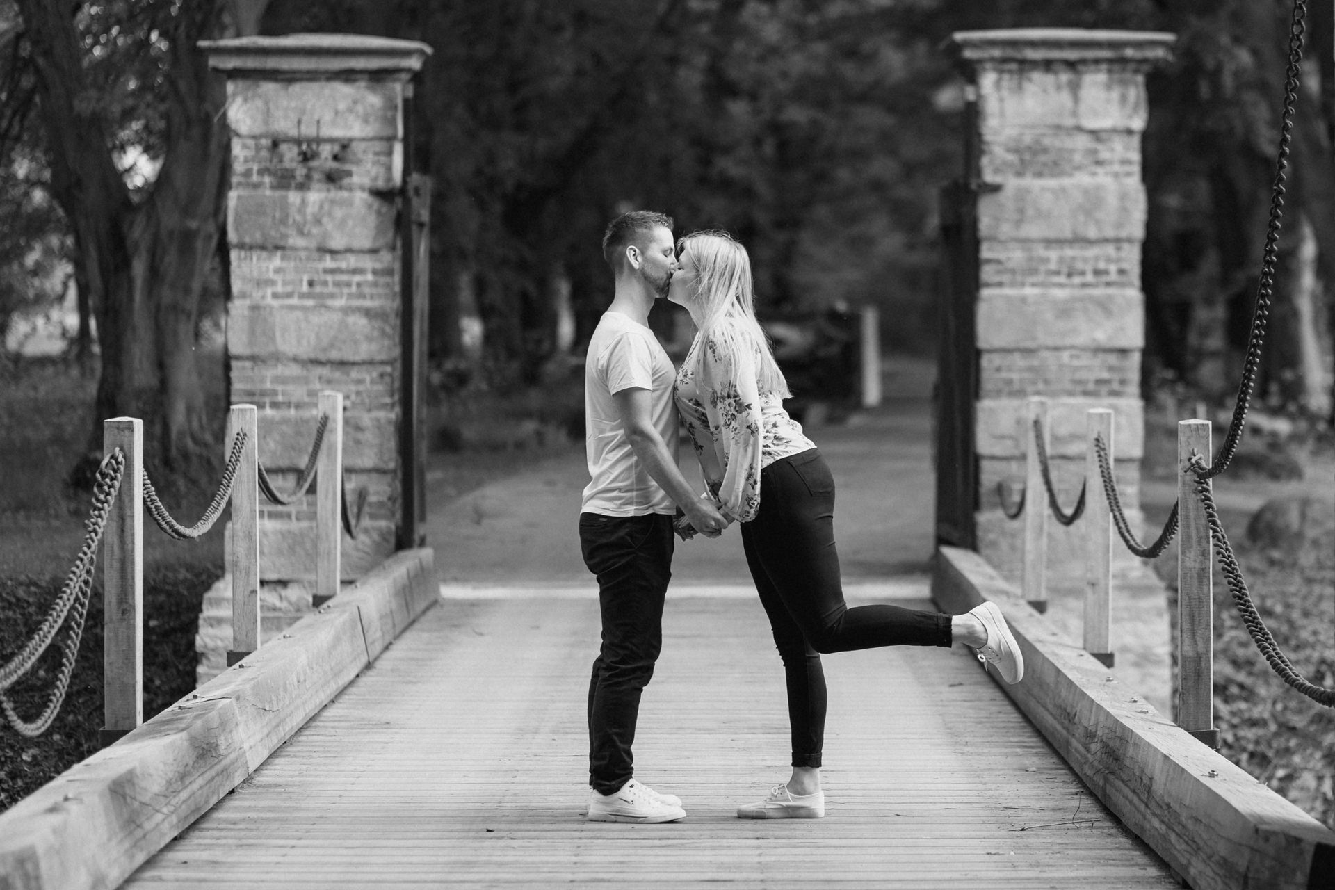 Paar beim Fotoshooting Haus Assen