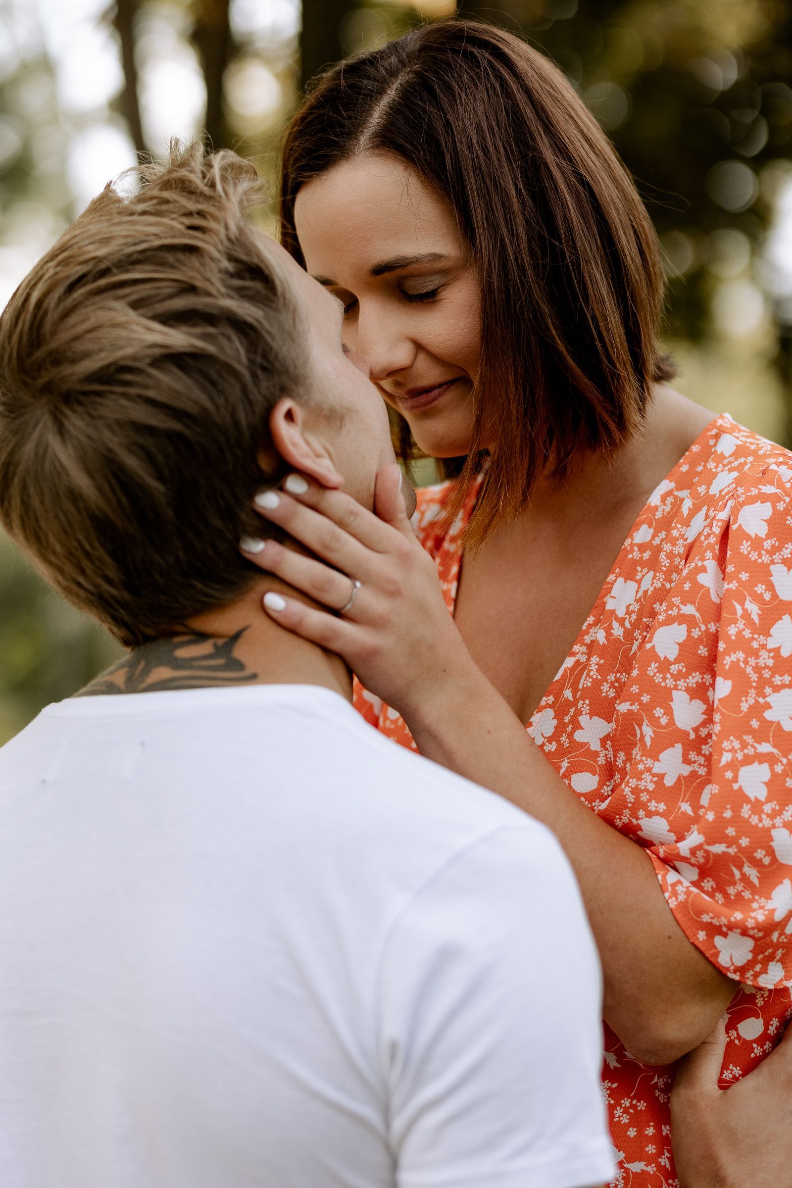 Paar küssend Lippstadt Fotograf