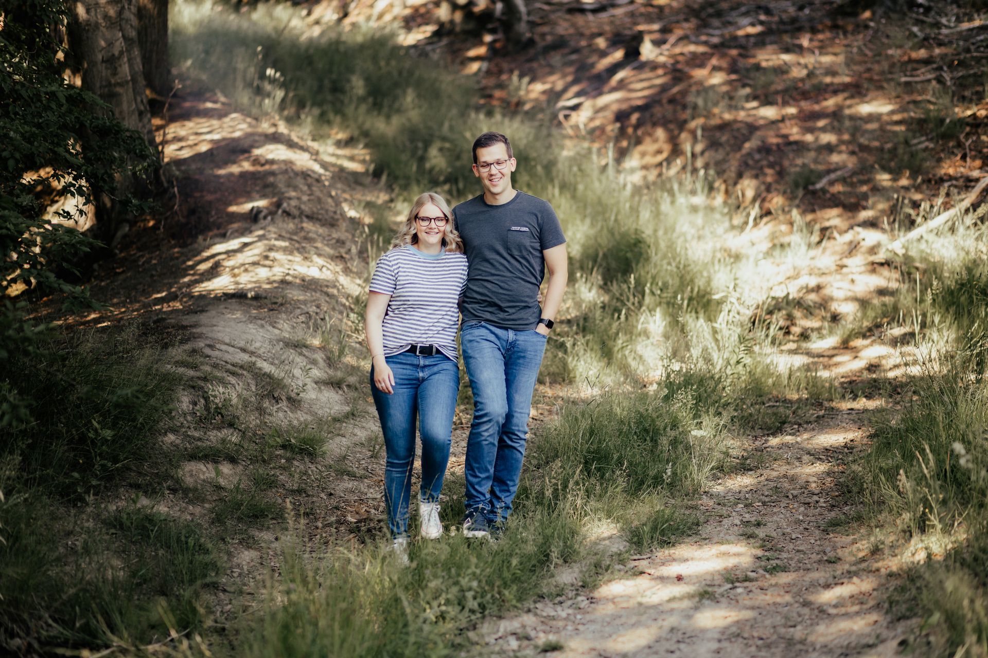 Paar Soest Rosengarten