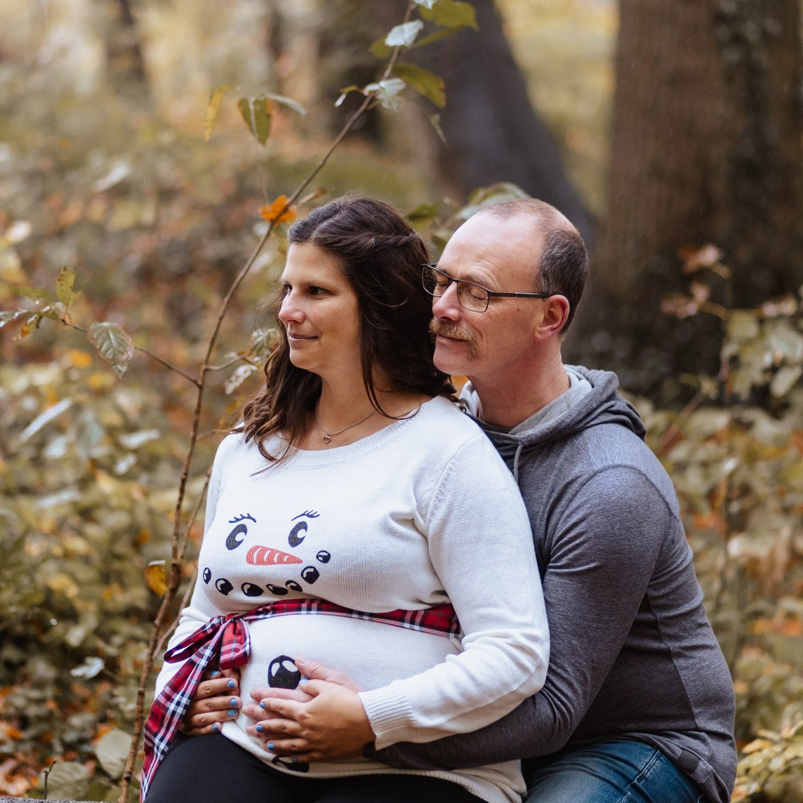Paar Frau schwanger Fotoshooting Soest