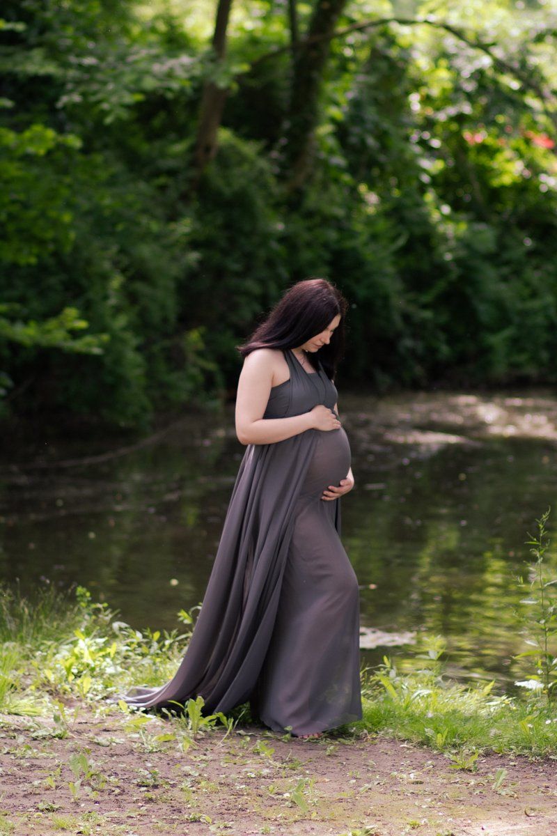 Schwangerschaftsfotos Soest am Teich