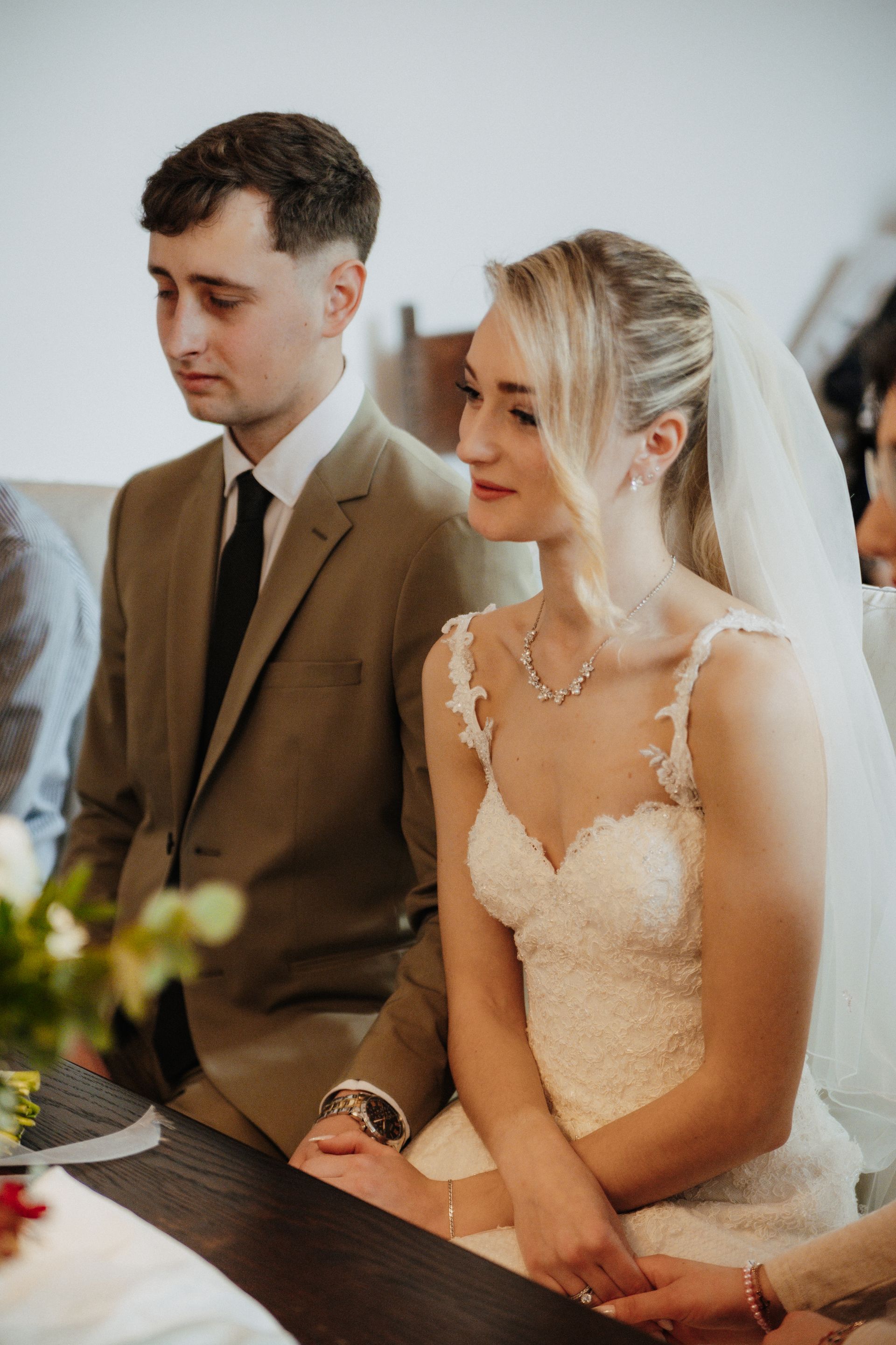 Brautpaar bei der Trauung Standesamt Soest