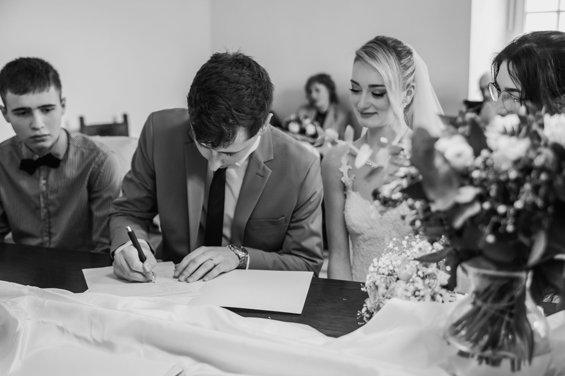 Unterschrift des Bräutigams Standesamt Soest