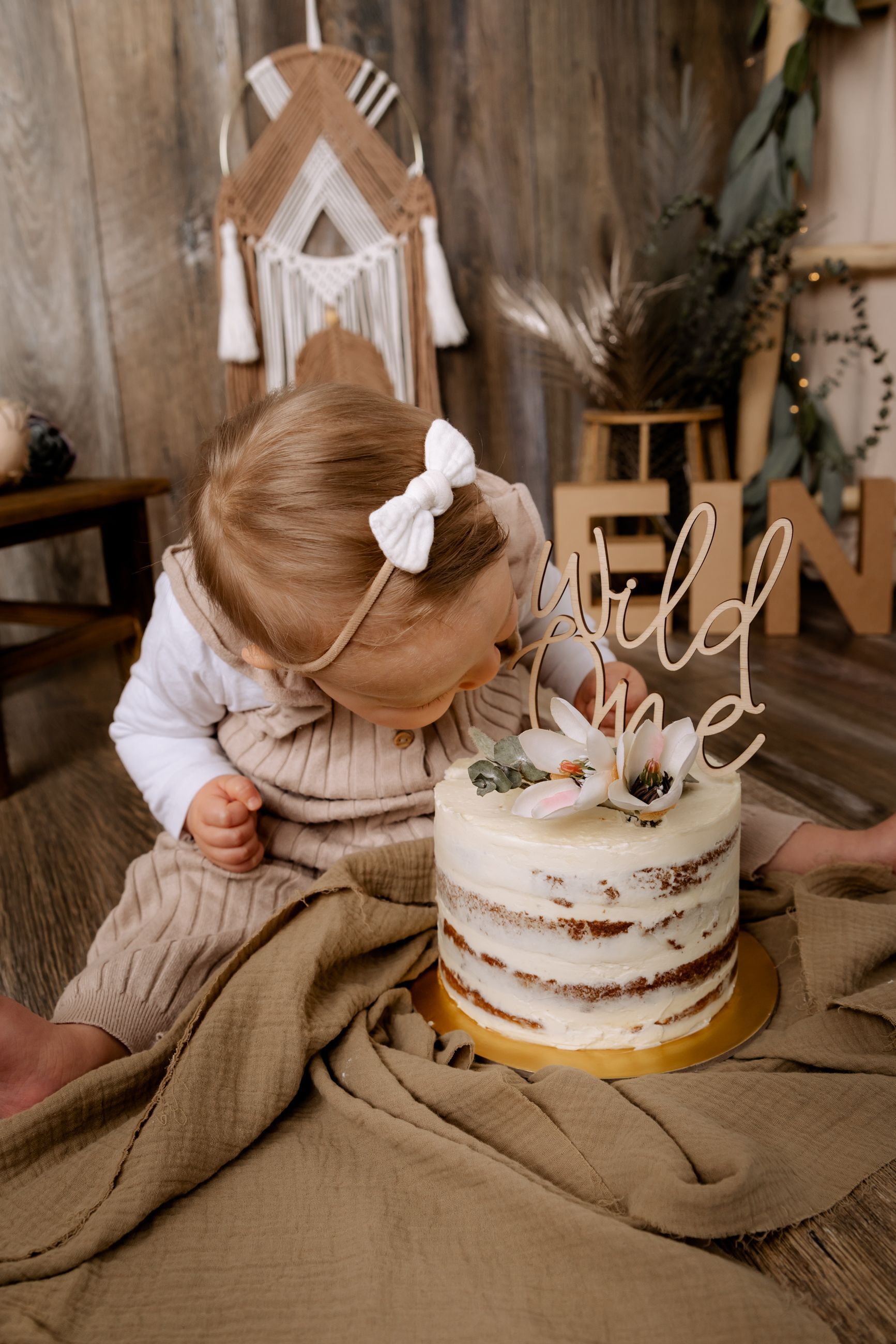 Cake Topper Wild One Babyfotostudio Soest