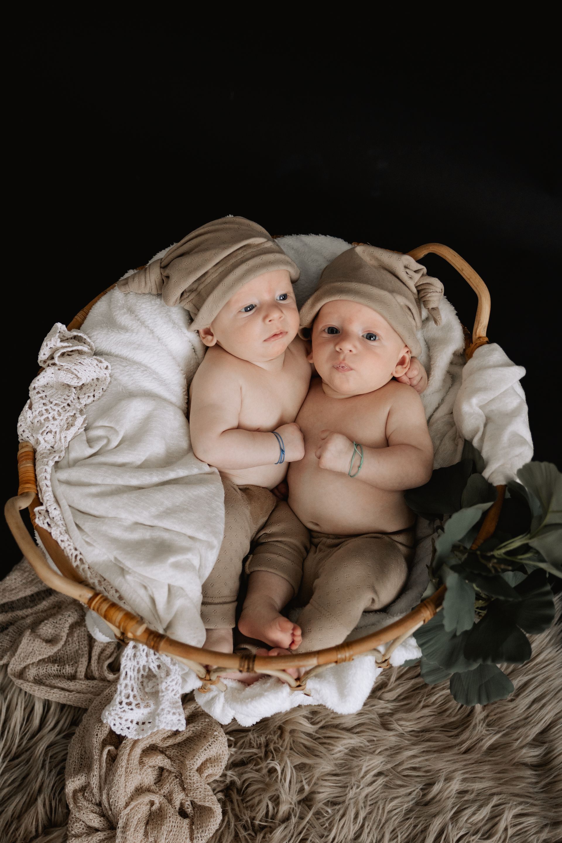 Zwillinge Neugeborenenfotos Soest Fotograf
