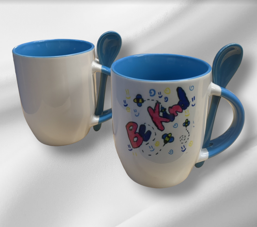 Ceramic Mug/Spoon