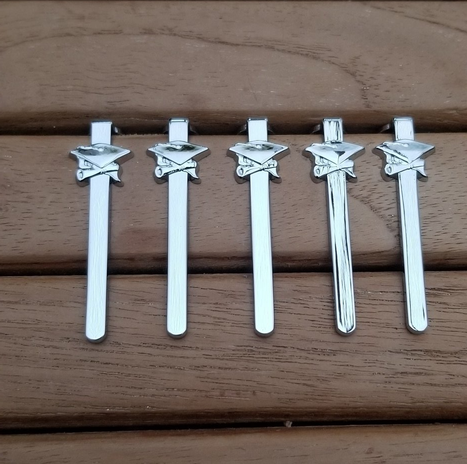 Graduation Chrome Plated Slimline Pen Clip