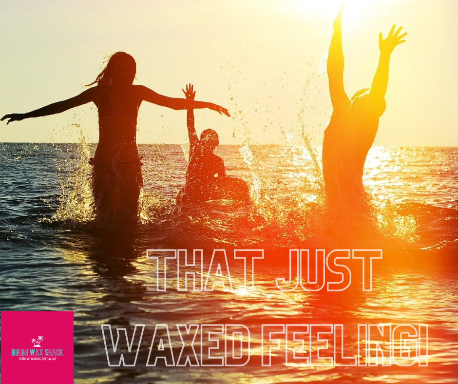 Splashing in the sea