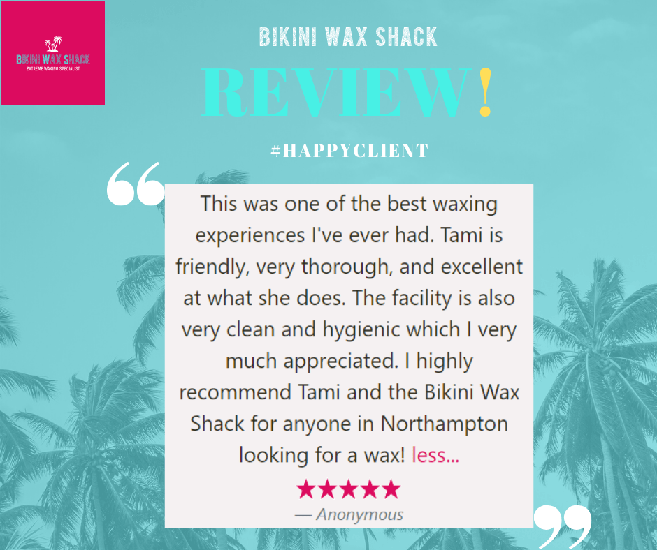 Bikini Wax Shack 5 Star review