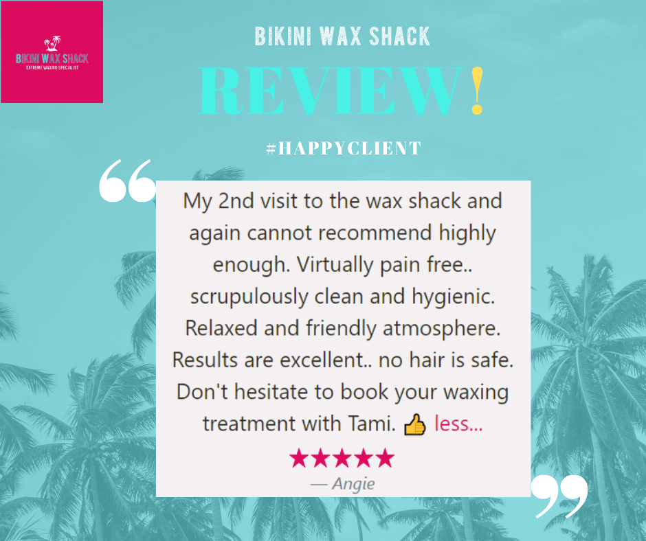 bikini wax shack 5 star review