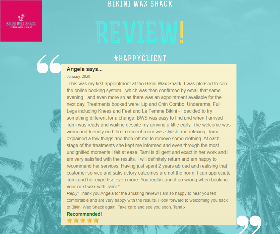 5 star review #happyclient