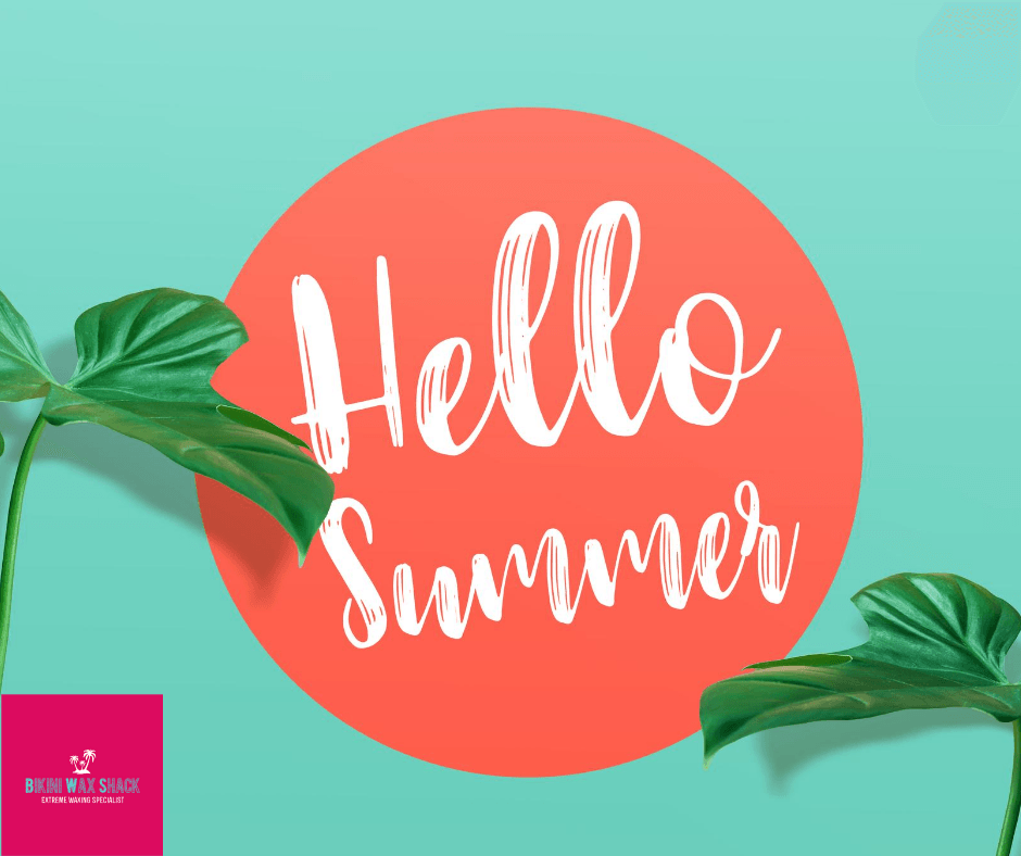 Hello Summer slogan