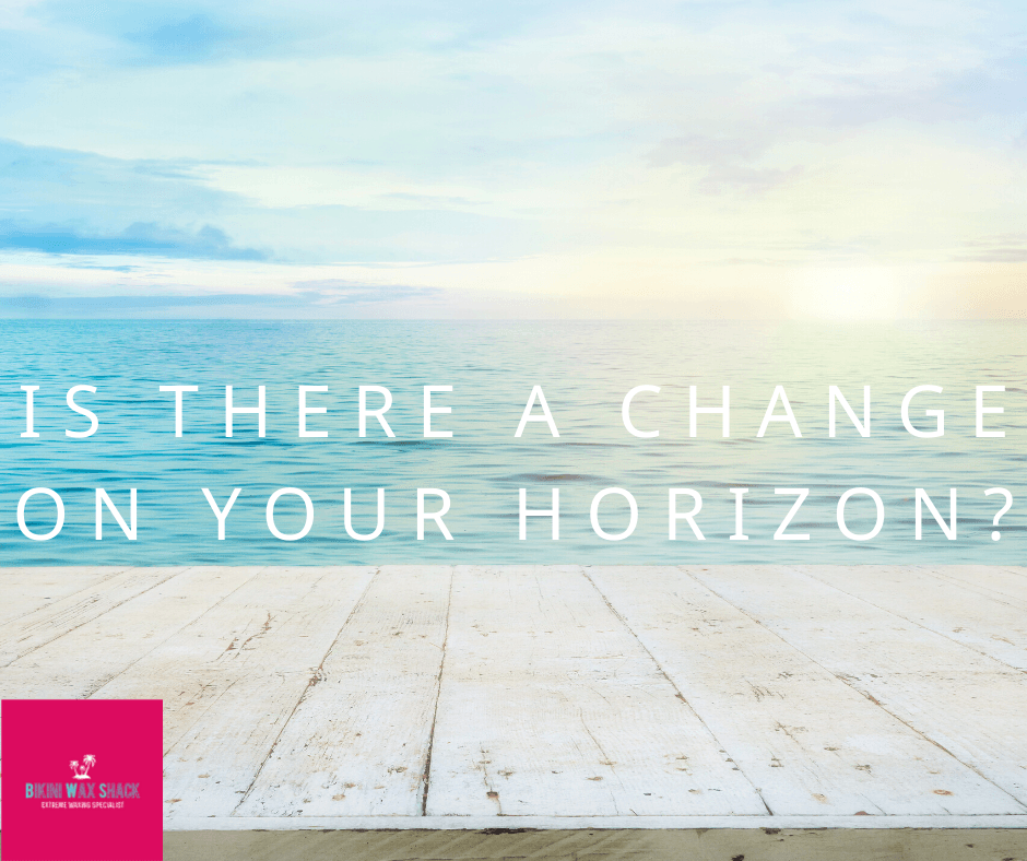 Sea with the horizon