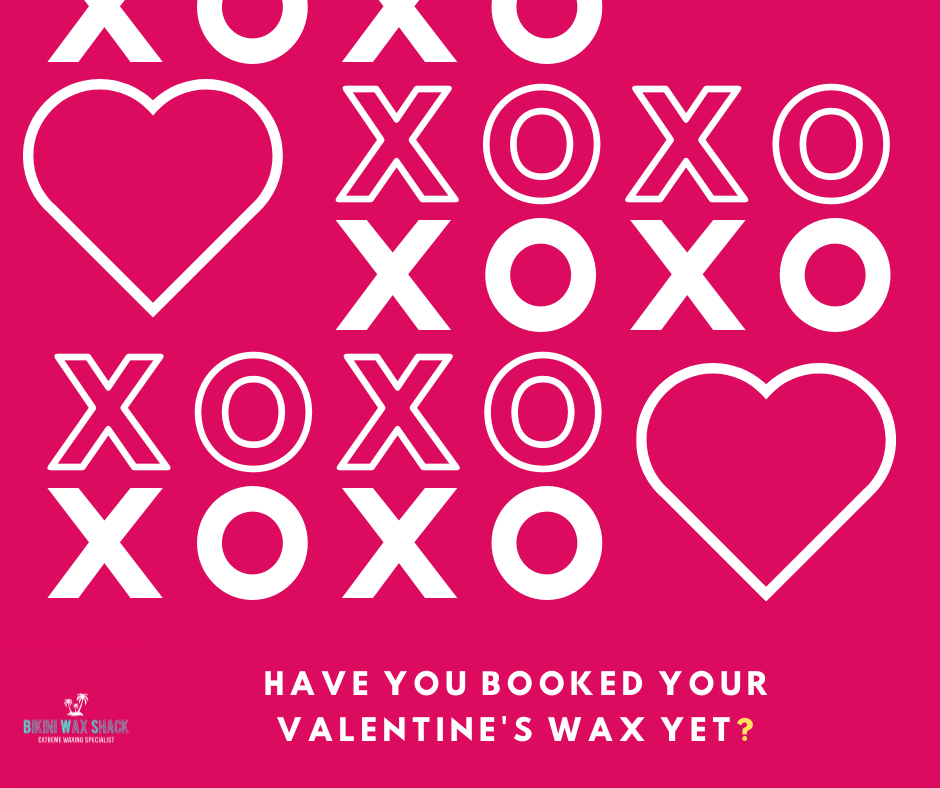 XOXO Have you booked your Valentine's Wax?