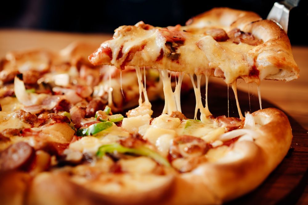 Pizza zum Mitnehmen