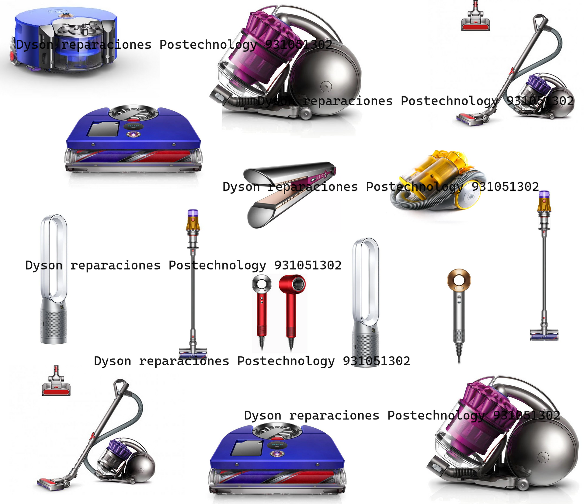 repairs and servicing information dyson