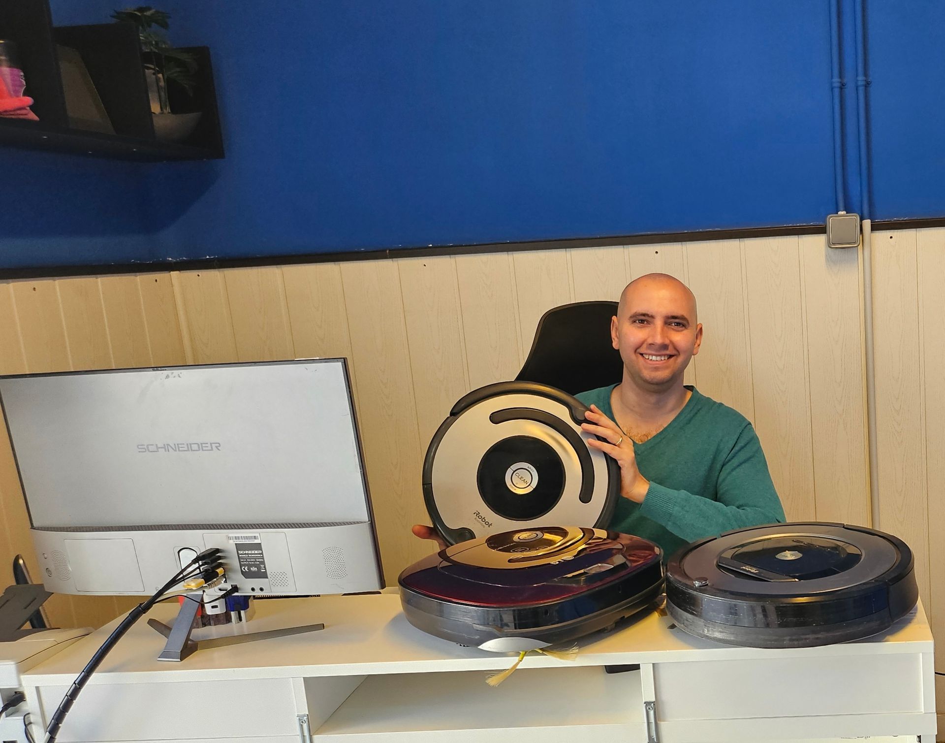 servicio técnico roomba irobot roomba da vueltas, aspirador averiado