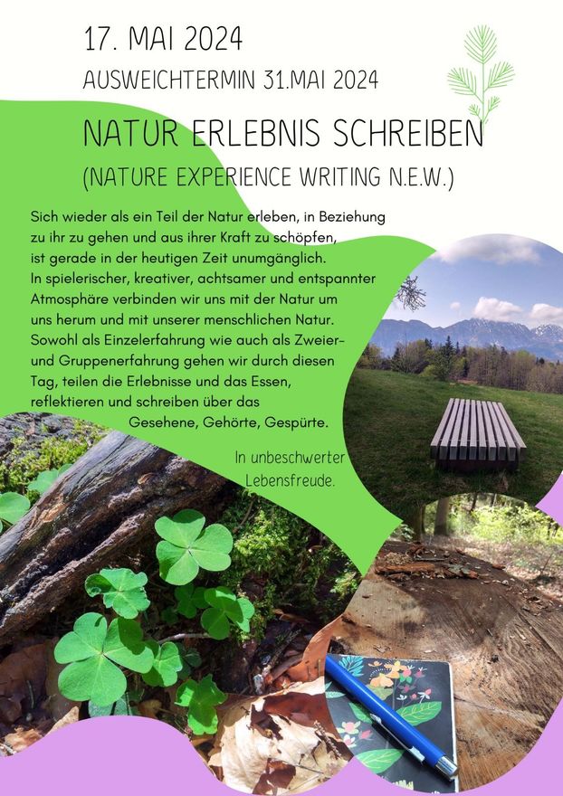 Natur Erlebnis Schreiben Natur Erlebnis Schreiben