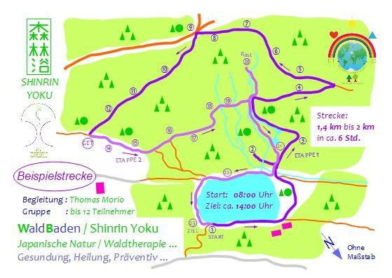 ET.DNS.IO Shinrin Yoku Beispielstrecke ET.DNS.IO Shinrin Yoku Beispielstrecke