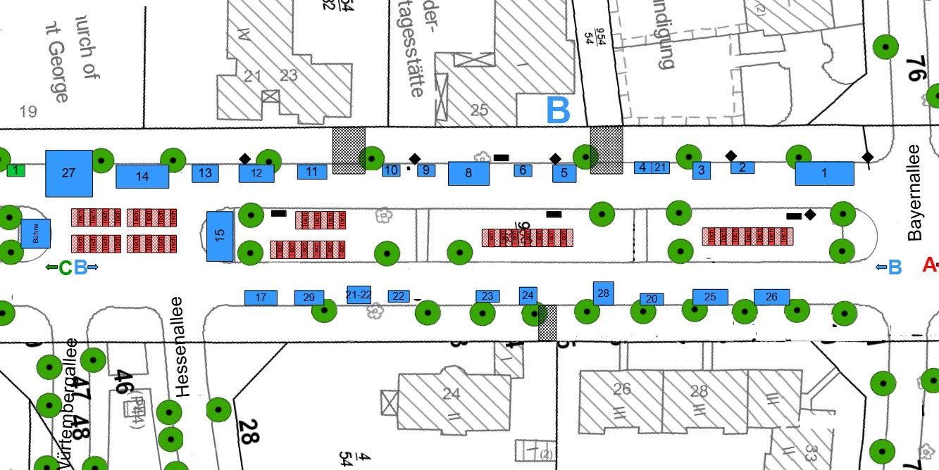 Strecke B mit Manufakturen und Gaumenfreuden bei Frühlingszauber in Westend
