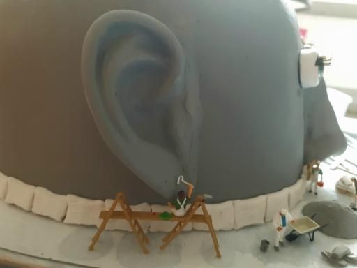 Die Hutkrempe ist eine